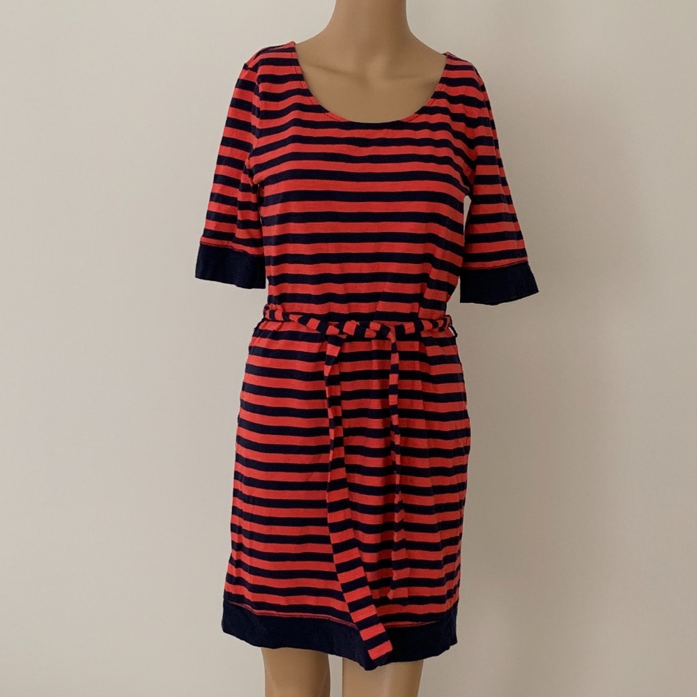 Banana Republic Striped Cotton Dress